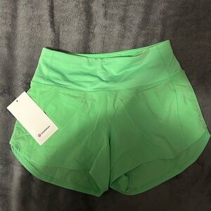 Lululemon speed up HR shorts 4" *lined